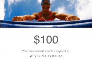 Florida Swim Network - Send Us to Rio Donation
