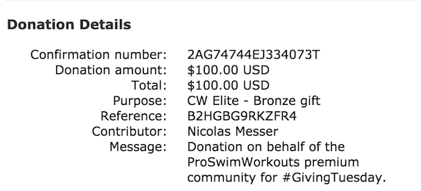 CW Elite Donation 2014